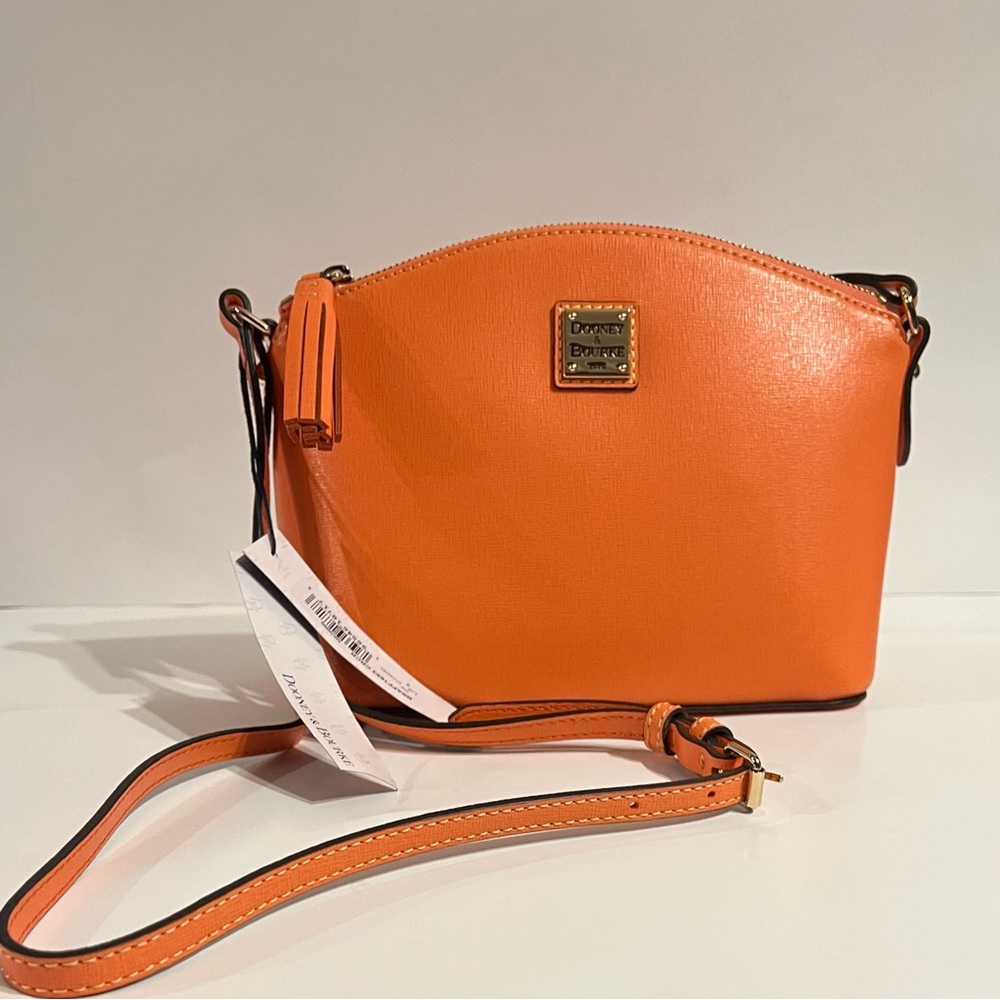 Dooney and Bourke Robin Crossbody in Coral